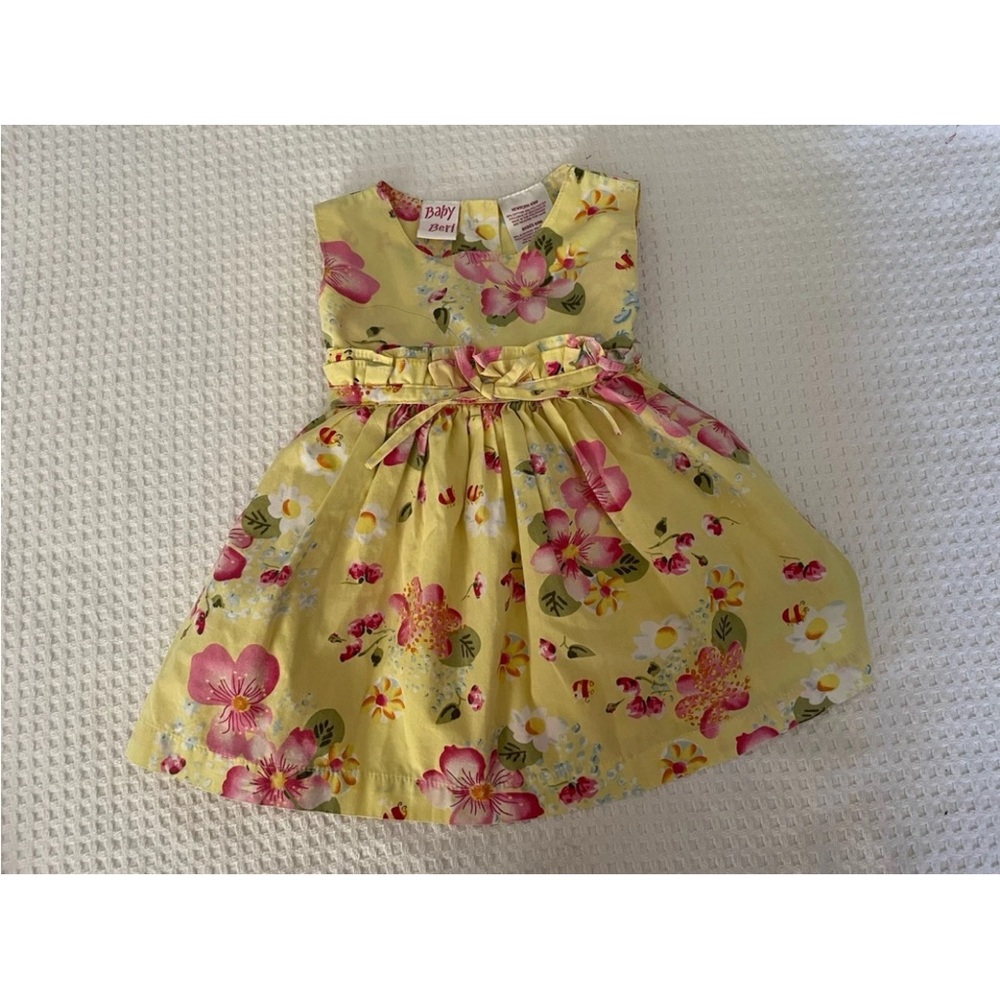 Baby Beri  Vintage Baby 6 M Dress Floral